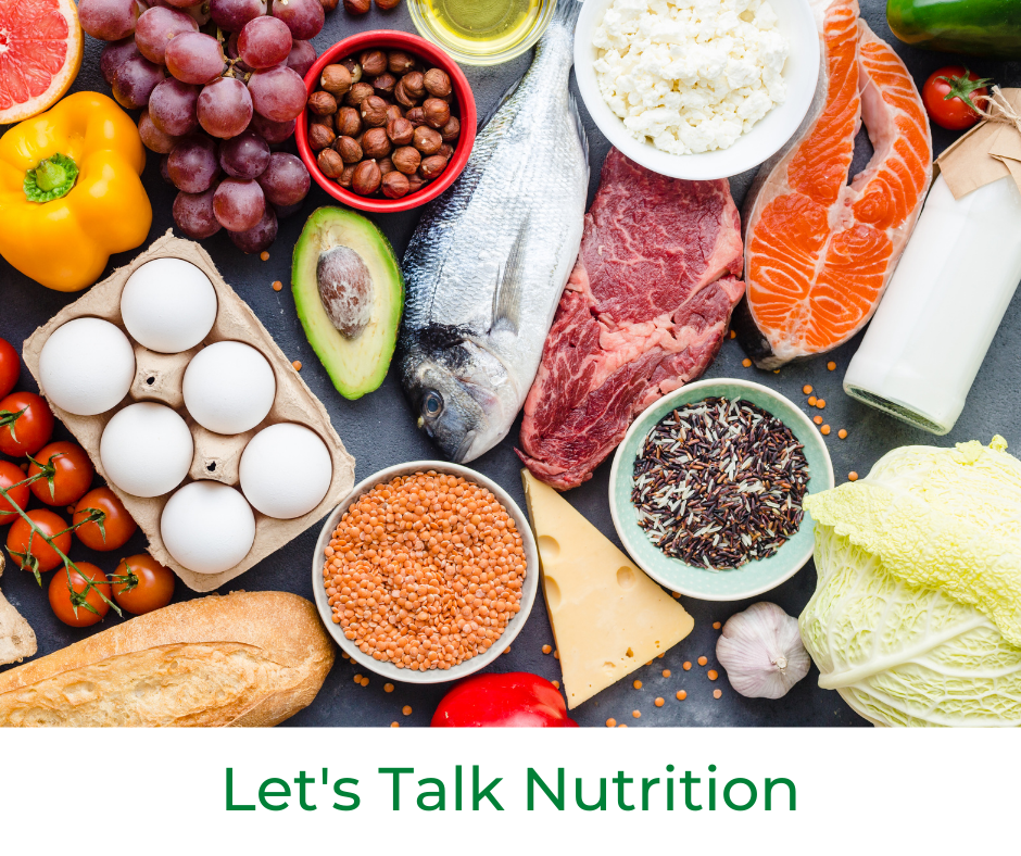 Lets Talk Nutrition